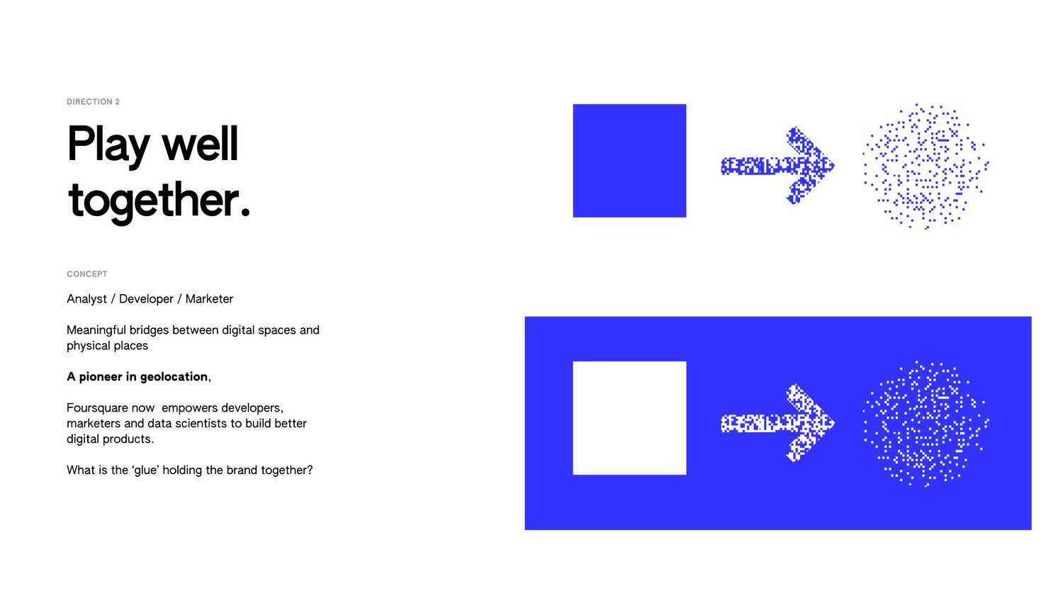Foursquare brand moodboard